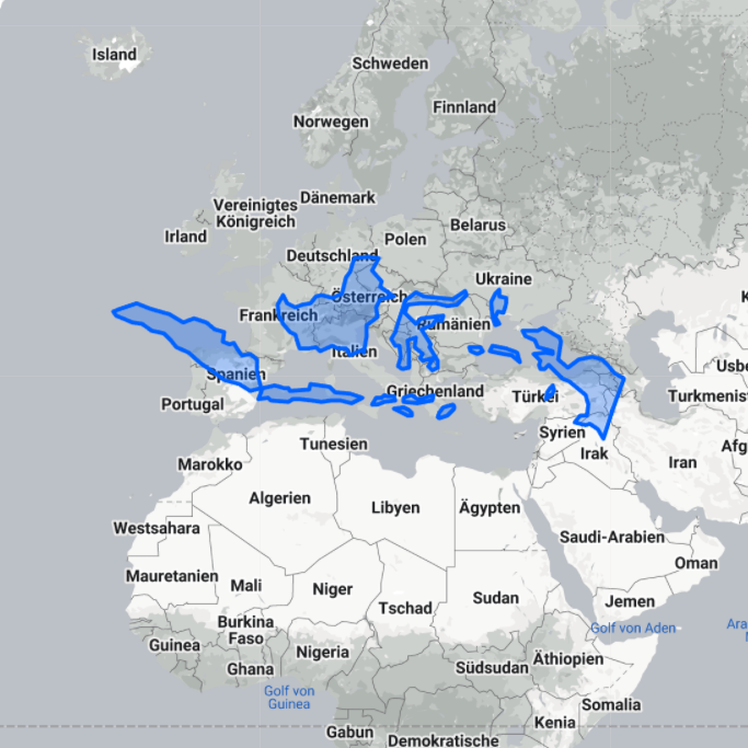 Example Indonesia The ture size of